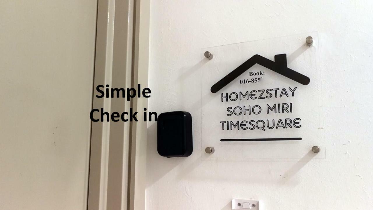Homezstay Soho Timesquare Miri Exteriör bild