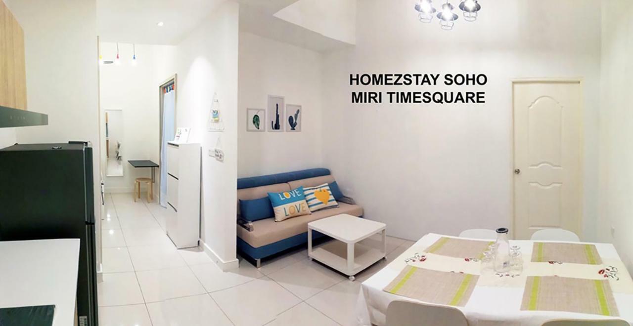 Homezstay Soho Timesquare Miri Exteriör bild
