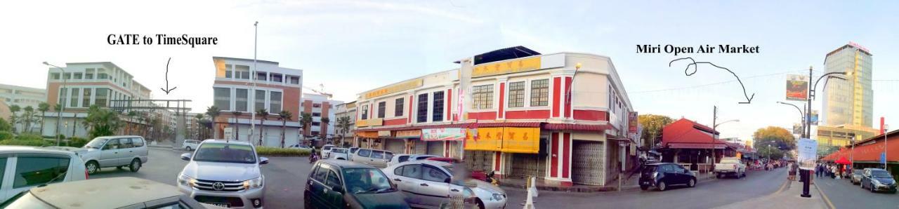 Homezstay Soho Timesquare Miri Exteriör bild